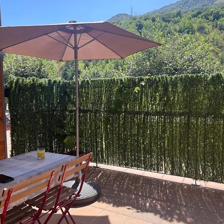Precioso cálido apartamento en Sort con terraza Exterior foto